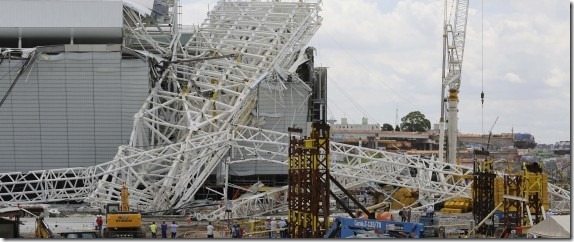 Brazil Stadium Collapse