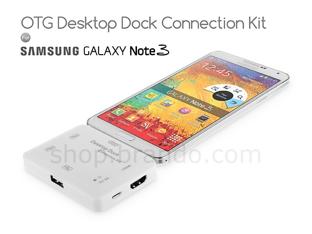 Desktop Dock OTG de Brando conecta tu Galaxy Note 3 con el mundo