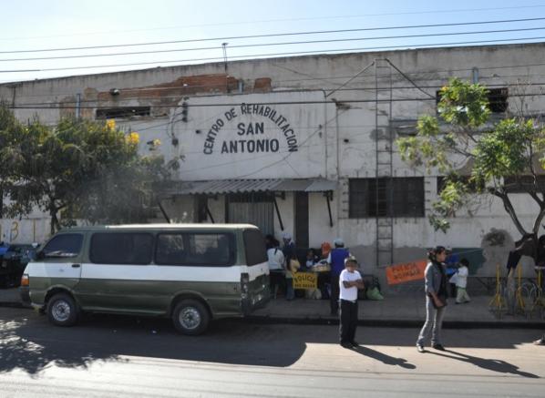 El detenido fue trasladado al centro de rehabilitación San Antonio. archivo