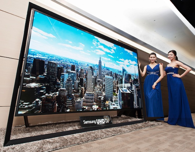 Samsung anuncia que su Ultra HDTV de 110'' se pone a la venta el lunes (en algunos mercados)