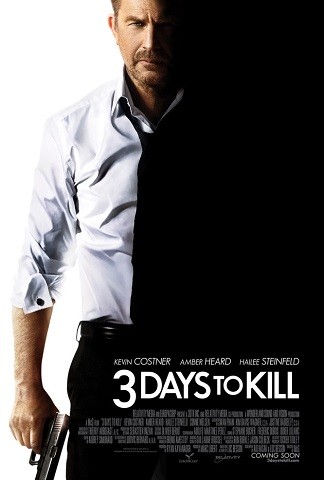 Cartel de '3 Days to Kill'