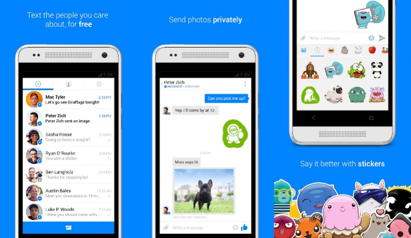 mejores aplicaciones para android 2013 facebook messenger