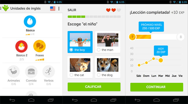 Duolingo 2.0 para Android