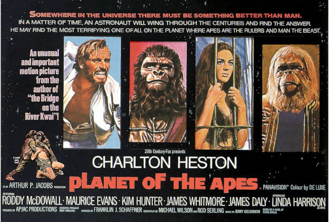 El planeta de los simios cartel