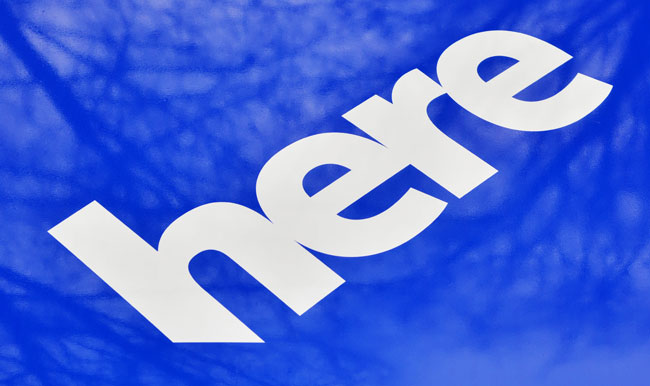 Nokia Here Mapas logotipo