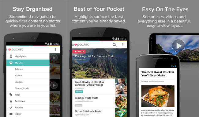 Pocket para Android