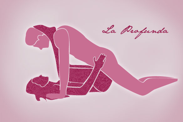 Posición sexual Patita al hombro