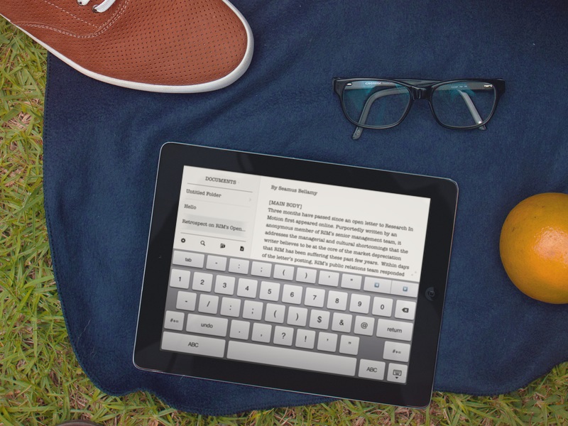 Writeroom main