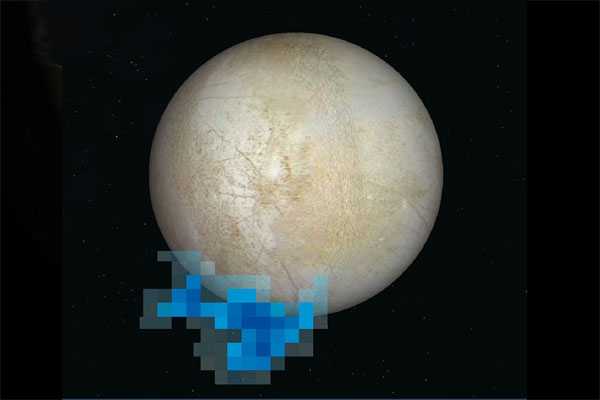 Telescopio Hubble capta chorros de vapor de agua en la luna Europa de Júpiter Telescopio Hubble capta chorros de vapor de agua en la luna Europa de Júpiter