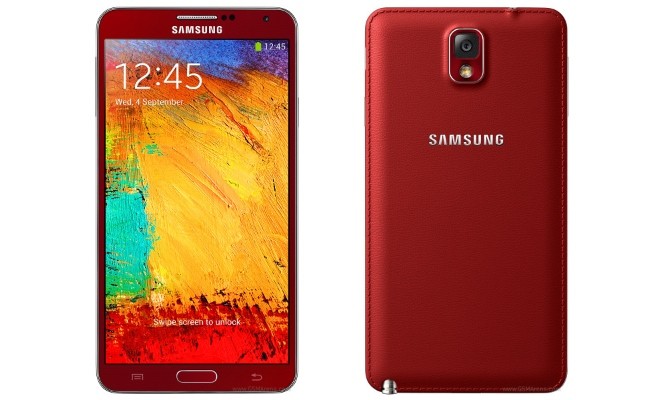note3 colores rojo El Galaxy Note 3 recibe dos nuevos colores: Rojo y oro rosado