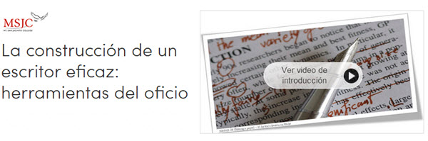 La construcción de un escritor eficaz