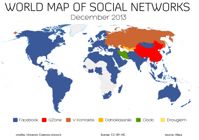 Mapa Redes Sociales