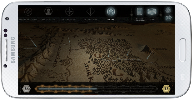 Mapa Tierra Media de Hobbit: Official Visual Companion