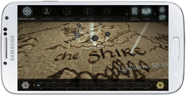 Interfaz del Hobbit: Official Visual Companion