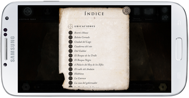 Contenido de Hobbit: Official Visual Companion