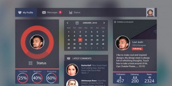 Interfaz transparente