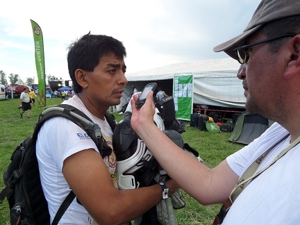 Boliviano Fabricio Fuentes abandona Dakar tras impactante accidente