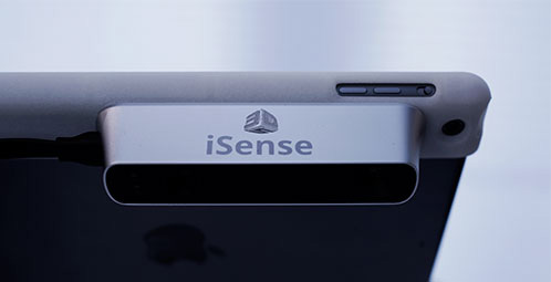 3D Systems muestra su escáner 3D para iPad llamado iSense