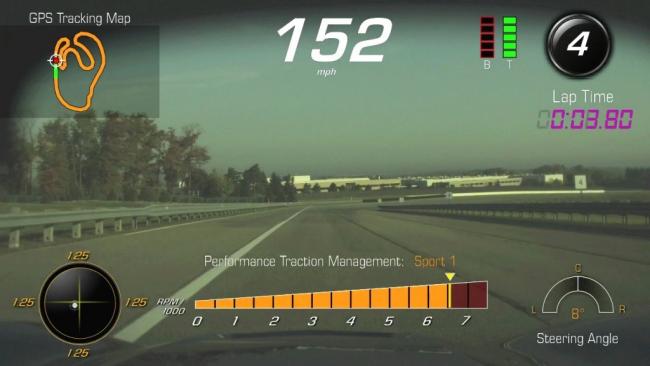 Corvette performance data recorder
