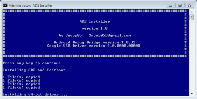 ADB Installer
