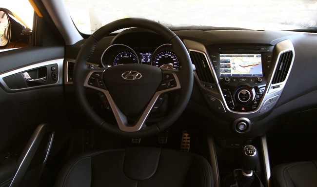 Hyundai Veloster interior