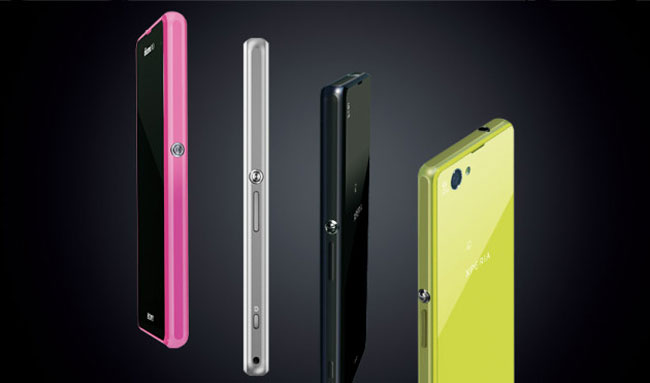 Diseño Omnibalance del Sony Xperia Z1 Compact