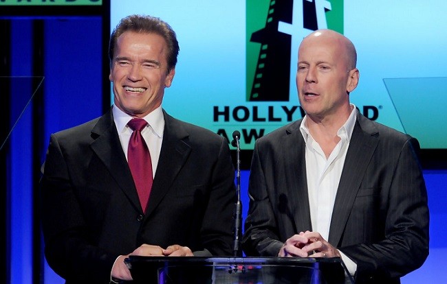 Schwarzenegger y Willis