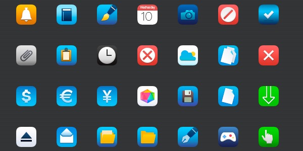 iconos iOS7