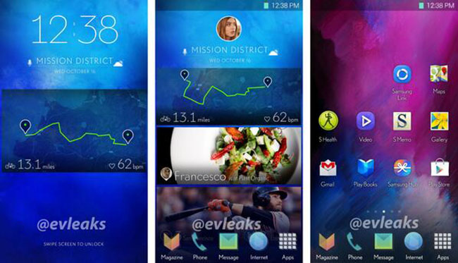 cuerpo touchwiz samsung galaxy s5