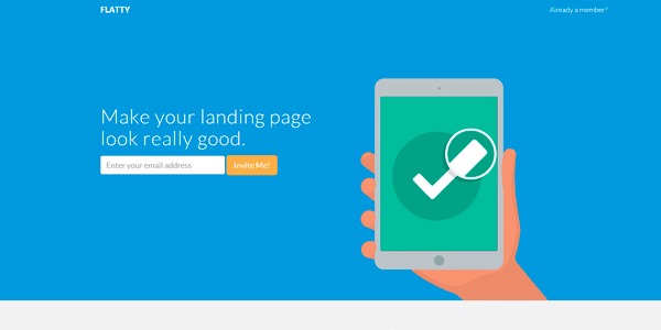Flatty plantilla en HTML