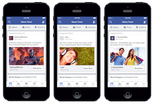 La publicidad de Facebook te podría 'perseguir' también en otras apps