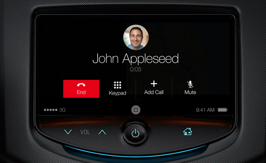 Así funcionará iOS en el coche (Primer vídeo) iOS en el coche Así funcionará iOS en el coche (Primer vídeo)