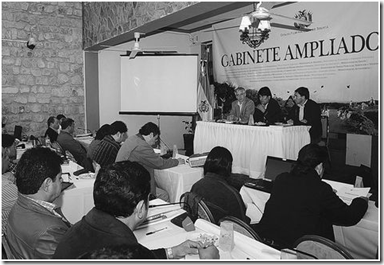 Evo evalúa al gabinete con la previsión de mantenerlo – eju.tv