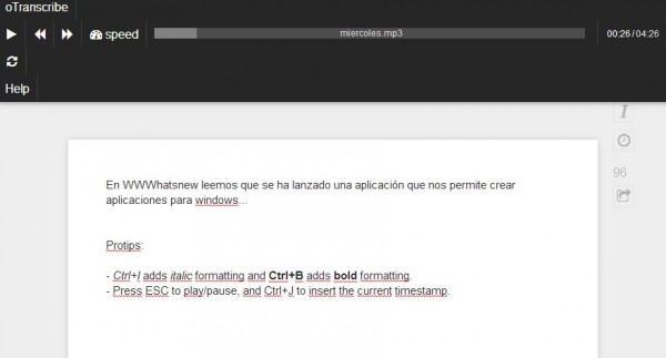 http://otranscribe.com/