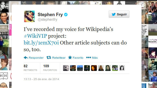 Tweet de Stephen Fray
