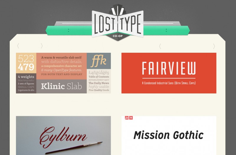 tipografías premium gratis the lost type co op