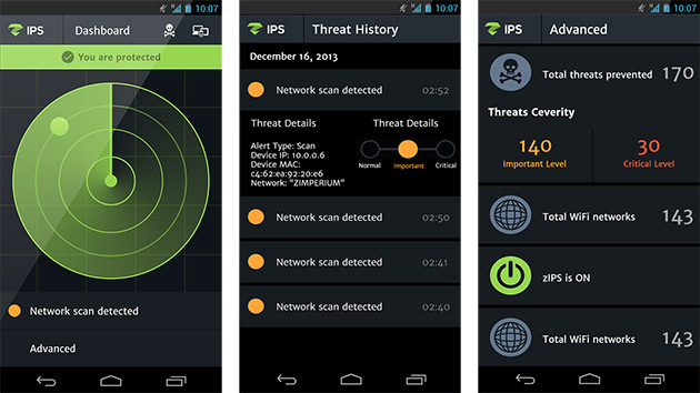 zIPS, una app Android que estudia el comportamiento de tu móvil para detectar malware