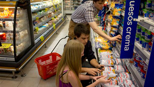 Supermercado en Argentina