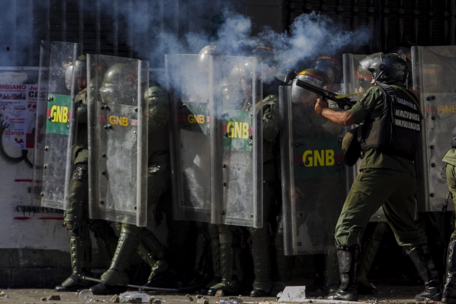 OPOSITORES VENEZOLANOS LLAMAN A ASUMIR LA PROTESTAS EN LA CALLE COMO UN DEBER