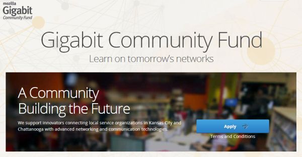 Mozilla Gigabit Community Fund