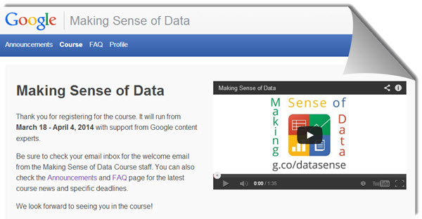 Making Sense of Data