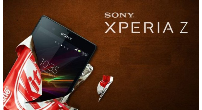 Sony Xperia Z1 con Android 4.4 KitKat
