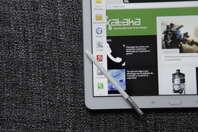 Detalle del Samsung Galaxy Note 10.1