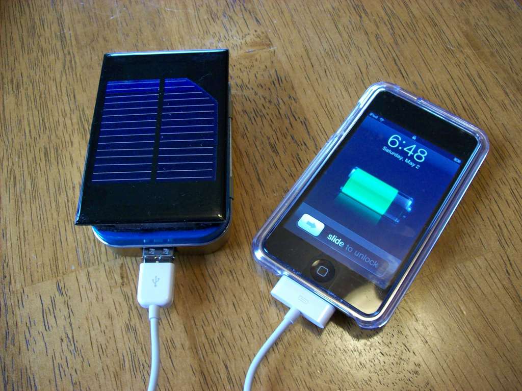 Cargador solar USB