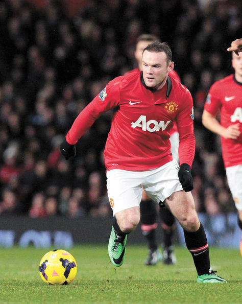 El futbolista Wayne Rooney.
