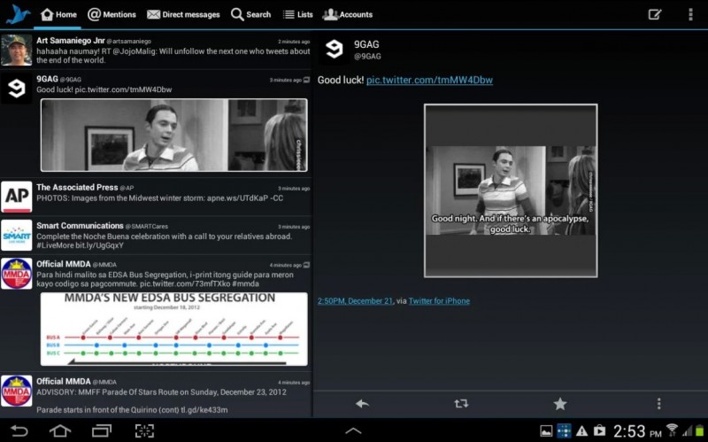 mejores clientes de twitter para android tweetings