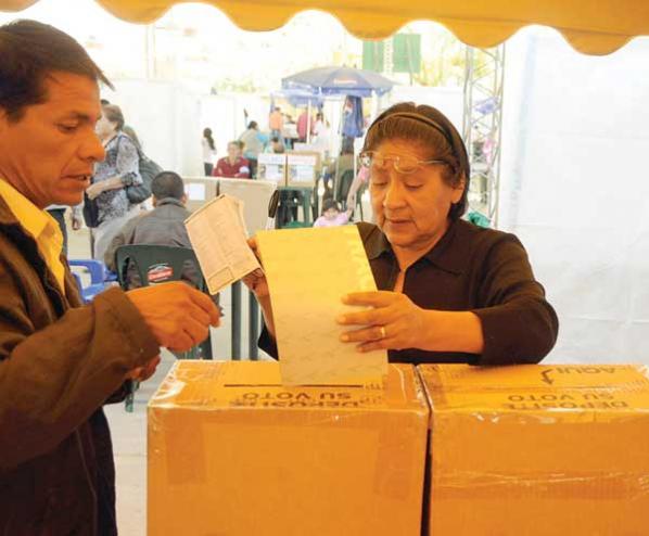 Las elecciones no serán en un solo lugar, como en años anteriores. ARCHIVO