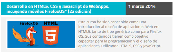 Desarrollo en HTML5, CSS y Javascript 