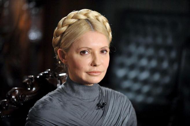 La ex primera ministra ucraniana Yulia Timoshenko, en su casa de Kiev.
