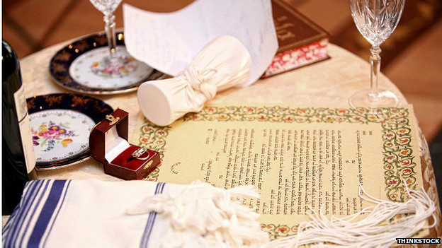 Artículos de la boda judía